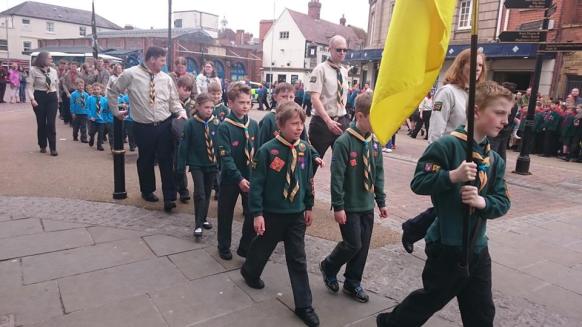 St Georges Day Parade 20th Worcester